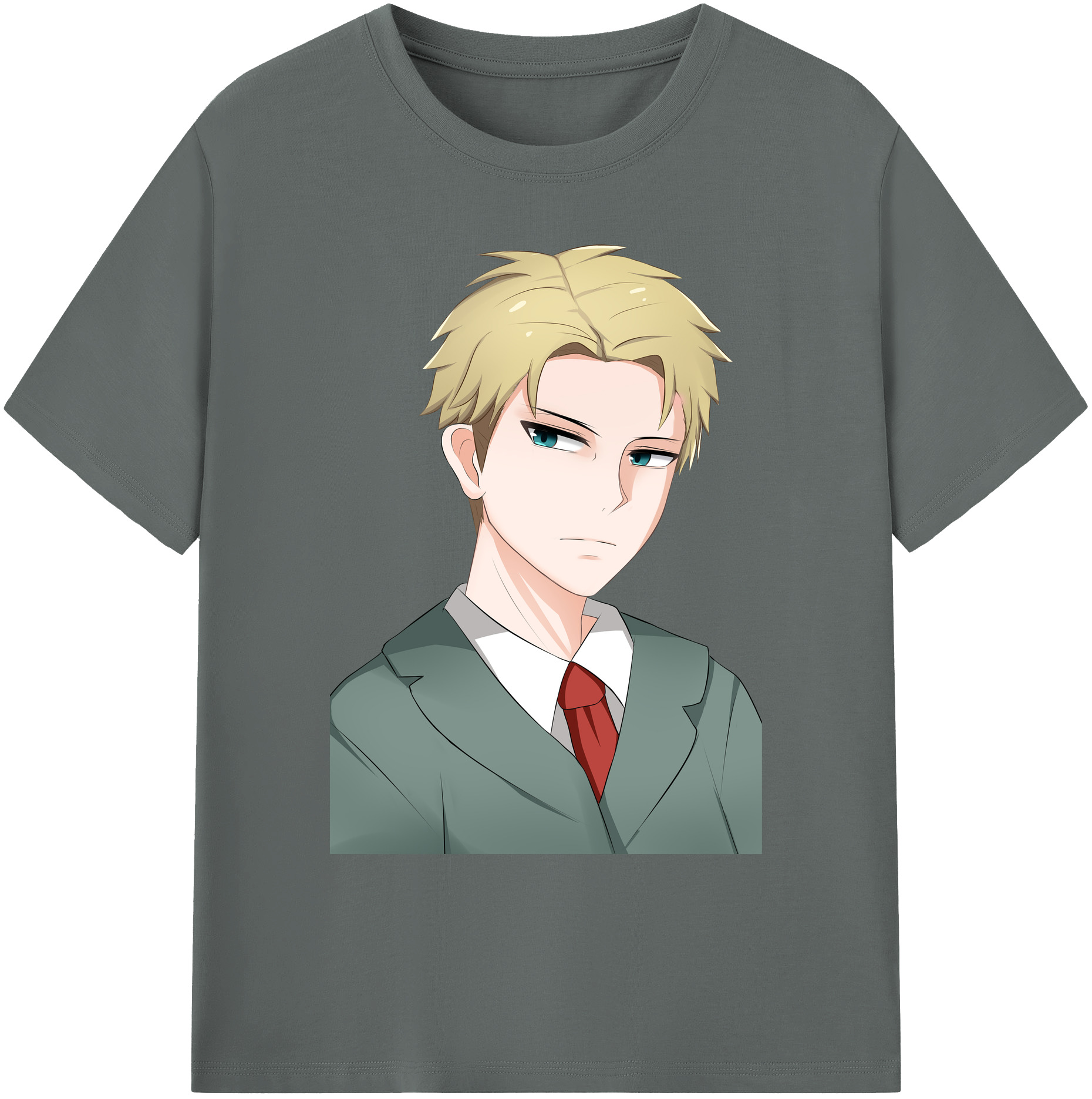 （画像用） SPY×FAMILY间谍家家酒 綿100％ メンズ半袖Tシャツ｜肌触りやわらか＆通気性
